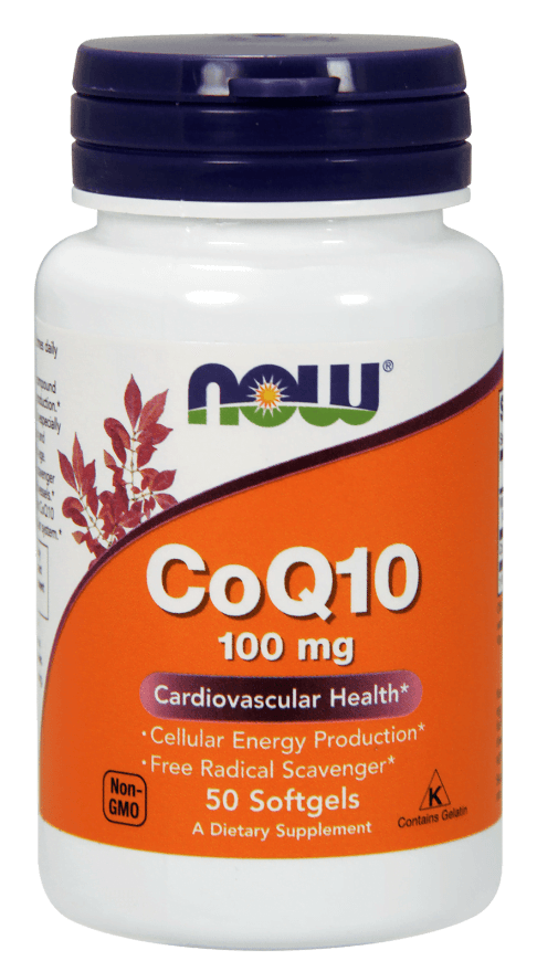 Now Coq10 100Mg 50Caps