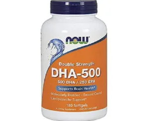 Now Dha 500 Mg 180 Softgels