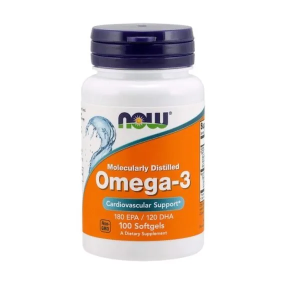Now Omega 3 Softgels 100’S