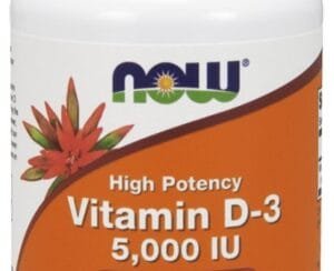 Now Vitamin D-3 5000Iu 120Softgels
