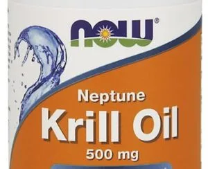 Now Neptune Krill Oil 500Mg 60Sftgels