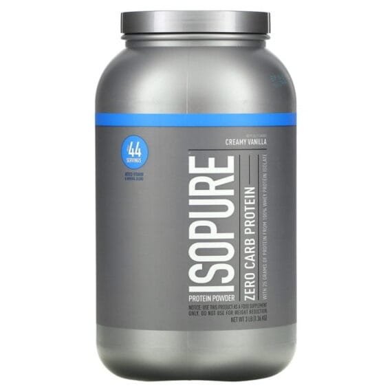 ISOPURE ZERO CARBPROTEIN CREAMYVANILLA 1.36KG