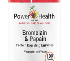 Power Health Bromelain & Papain 100’S