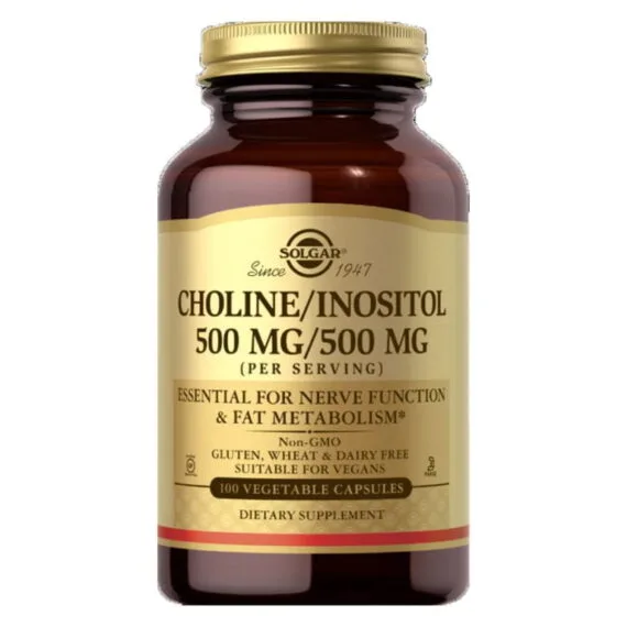 Solgar CholineInositol 500Mg 100S