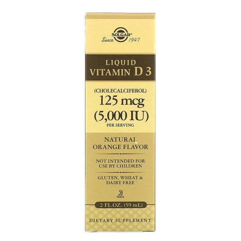 Solgar Liquid Vit D3 5000 Iu 59Ml
