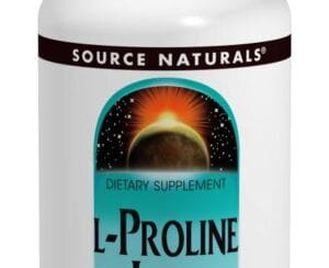 Source Naturals L-proline 275/l-lysine 275