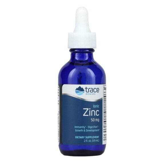 TRACE MINERALS IONIC ZINC 50 MG (2FL) 59ML