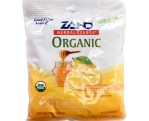 Zand Org HLozenge Lemon Honey Soother 18Ct