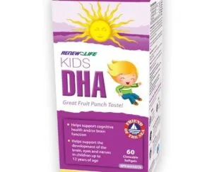 Renew Life Norwegian Gold Omega 3 Kids DHA 60’S
