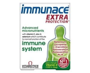 Immunace extra protection tablets30`s