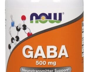 Now Gaba 500mg Capsules 100`s