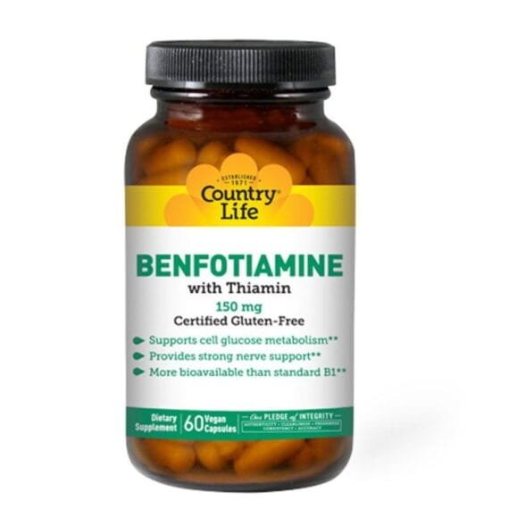 Country Life Benfotiamine 150mg 60`s