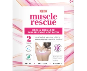 Deep Heat Muscle Rescue Patch 2`s