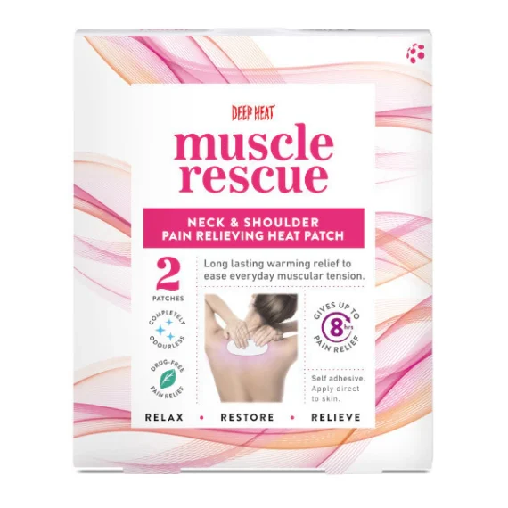 Deep Heat Muscle Rescue Patch 2`s