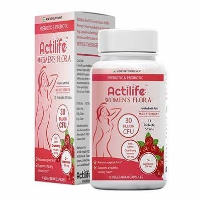 Actilife Women`s Flora Capsules 15`s