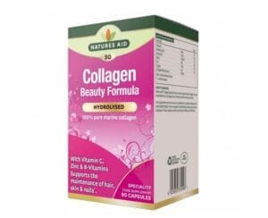 Natures Aid Collagen Beauty Formula Caps 90's