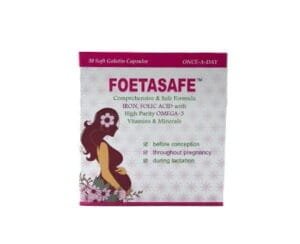 Foetasafe Capsules 30's