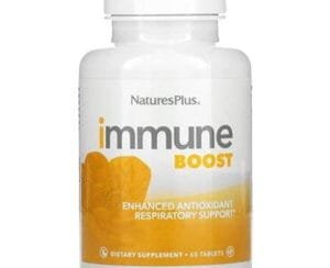 Natures Plus Immune Boost Tabs 60's - Vit A, C, D3, Zinc, Selenium & NAC