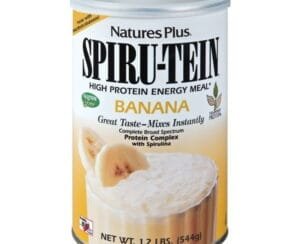 Natures Plus Spiru-tein Protein Shake Banana 544gm