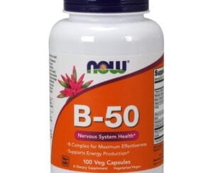Now B50 Vitamin B Complex Caps 100's