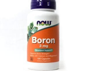 Now Boron 3mg Caps 100's