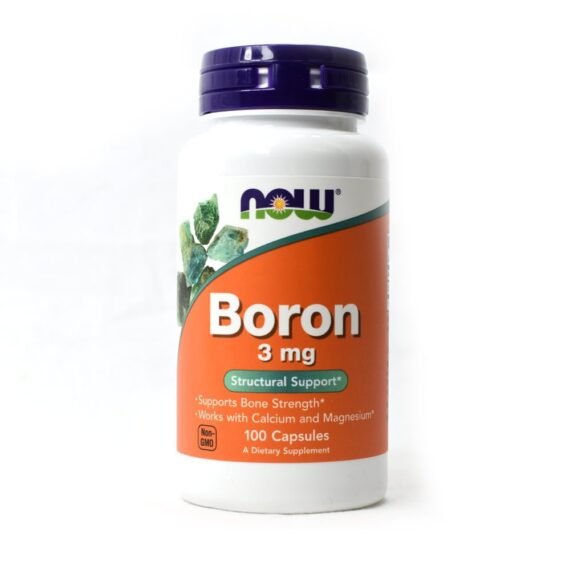 Now Boron 3mg Caps 100's
