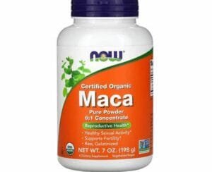 Now Maca Pure Powder 6:1 Concentrate Organic 198gm