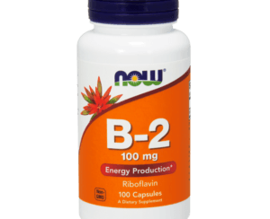 Now Vitamin B2 Riboflavin 100mg Caps 100's