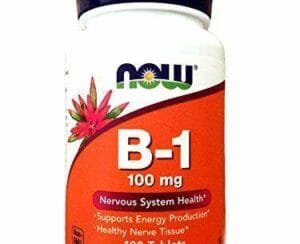 Now Vitamin B1 Thiamine 100mg Tabs 100's