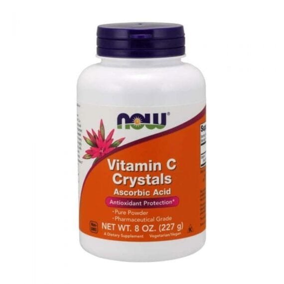 Now Vitamin C Crystals - Ascorbic Acid 227gm