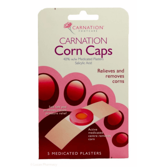 Carnation Corn Caps 5`s