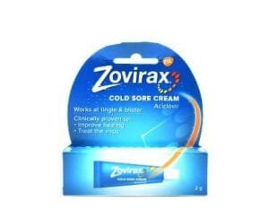 Zovirax Cold Sore Cream 2g