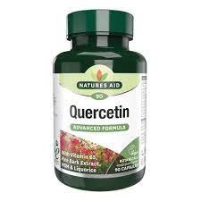 Natures Aid Quercetin Advanced Formula Vegan Caps 90S