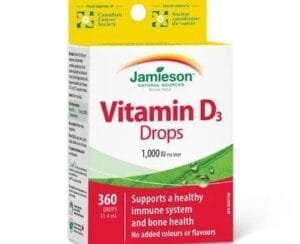 Jamieson Baby D -Vitamin D 3 Drops For Infants 360 Drops