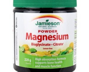 Jamieson Magnesium (Bisglycinate & Citrate) Powder 228g