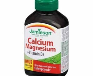 Jamieson Calcium Magnesium + D3 Caplets 200S