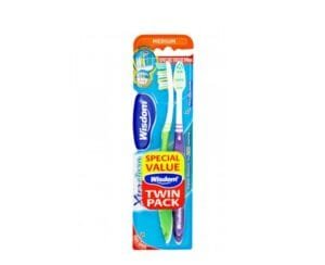 Wisdom Toothbrush Xtra Clean - Twin pack Medium