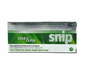 Snip Cold & Cold Tablets 20's