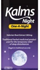 Kalms Sleep One-A-Night Tablets 21`S