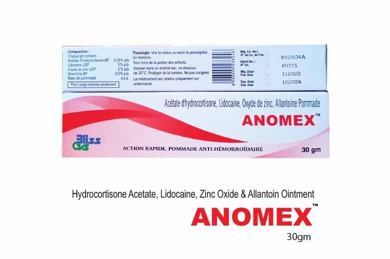 Anomex Ointment 30g