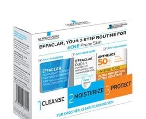 La Roche- Posay Effaclar Acnes Routine Kit 3 in 1