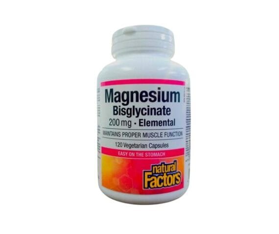 Natural Factors Magnesium Bisglycinate Caps 120's